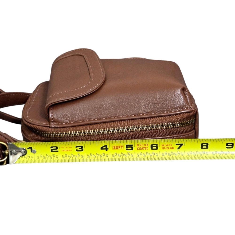 Minooy Aphrodite Crossbody Bag 1.5L Brown Chic Portable Everyday Phone Purse - Picture 11 of 12